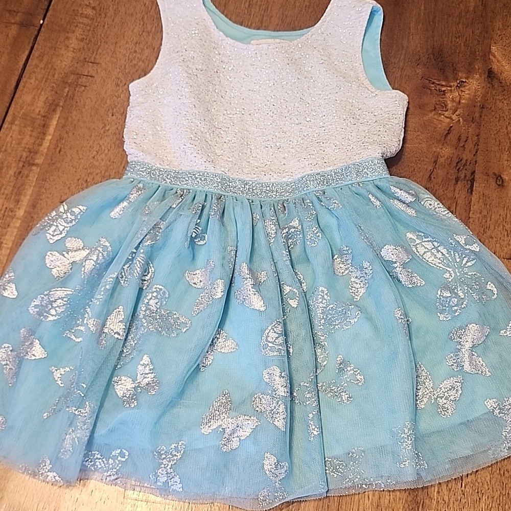THE CHILDRENS PLACE BUTTERFLY TUTU DRESS SZ 3T
